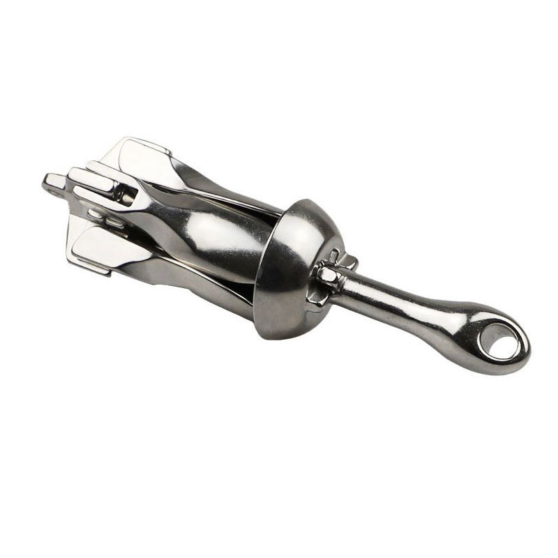 Boat Accessories Marine Hardware Wall Sand Marine Boat Umbrella Folding Anchor Hiquality Boat Drift Stainless Steel 20