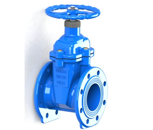 Internal Press Wafer Dual Plate Cast Iron Flange Dn200 Tilting Globe Check Valve