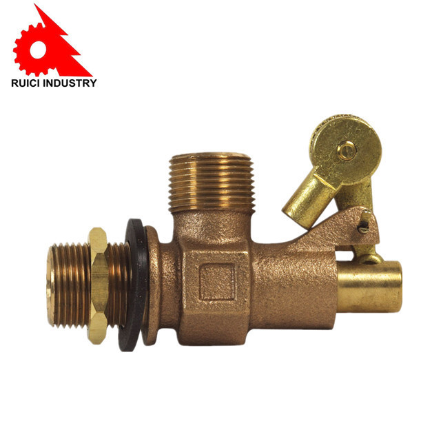 China supplier brass 2 inch vertical float valve for water tank