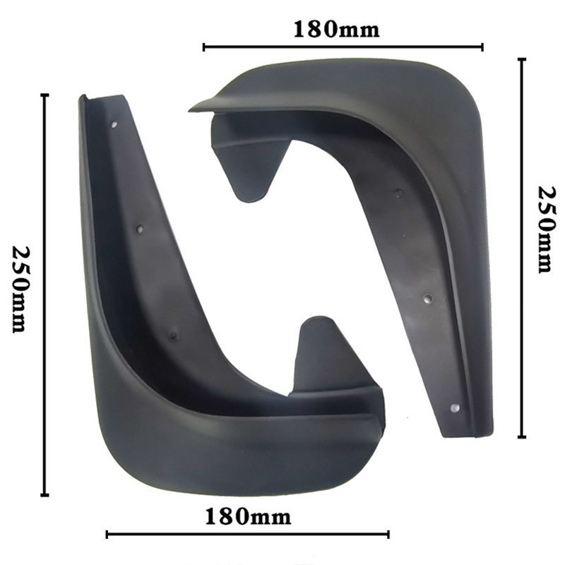 Universal Truck Mudguard Side Car Accessories Body Tyre Plastic Front Fender Clips Flares