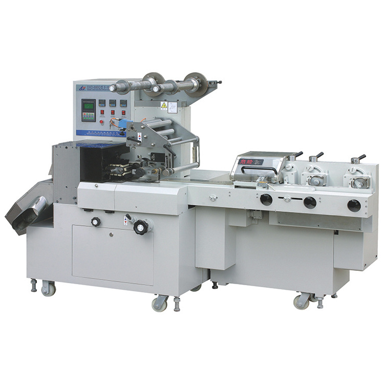 Dxd-800q Ss Mint Candy Wrap Chewing Gum Packaging Wrapping Machine, High Speed Automatic Feeding Pillow Packaging Machine