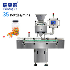 Tablet Counter Machinery Manufacturer Factory Price Capsule Counting Machine for 3-40mm Tablets Capsule Pill