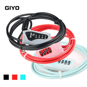 High Quality Bike Cable Lock Bicycle 4 Digit Combination Hot Sell Bike Lock