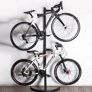 Indoor Flooring metal bike display stand Bicycle display rack Holder Storage Bicycle Repair Stand