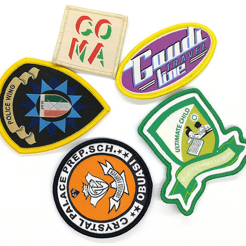 Labels Maker Custom Good-Looking Custom Embroidery Patches Cool Design Custom Patches Embroidered Badges