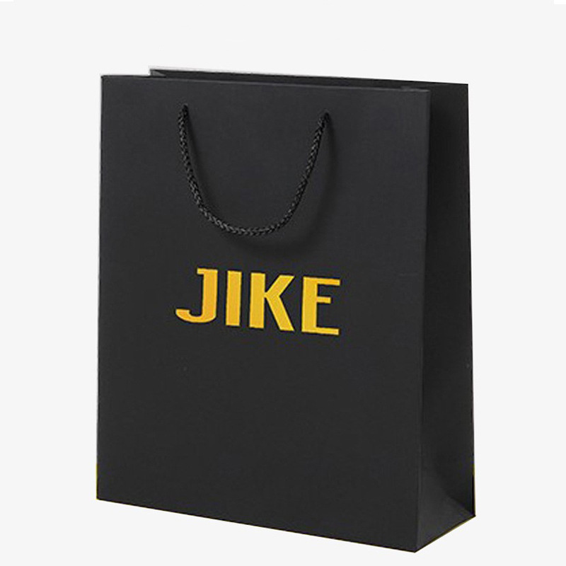 Custom Luxury Printed retail Packaging Jewelry shopping Clothing mini craft flower Kraft Gift Paper Bag with Logo