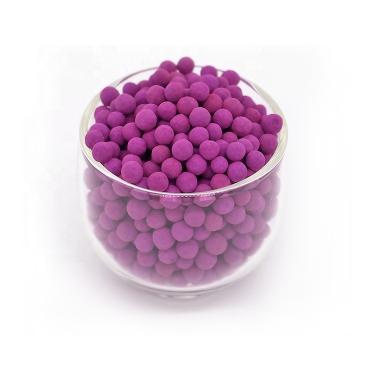 KMnO4 Activated Alumina Ball with Manufacturer Price Gamma sphere activated alumina Ethylene Absorber