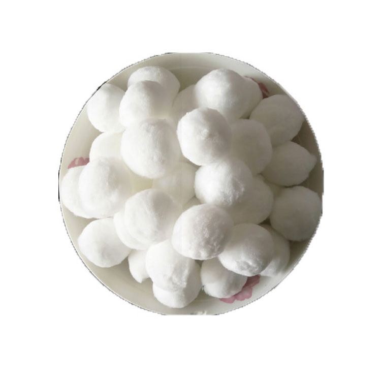 Clarifiers/swimming pool polyester filter media fiber balls adsorption sand