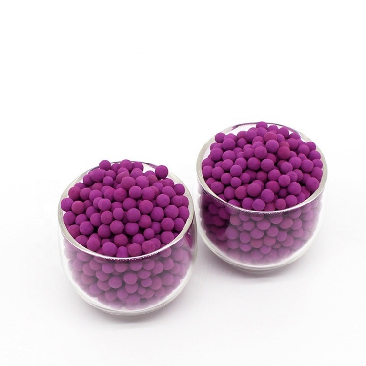 KMnO4 Activated Alumina Ball with Manufacturer Price Gamma sphere activated alumina Ethylene Absorber