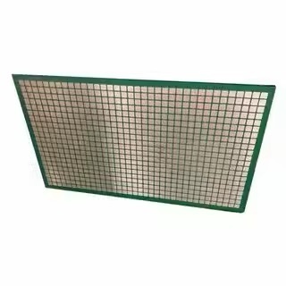 API oil drilling Steel frame screen flat shale shaker screen