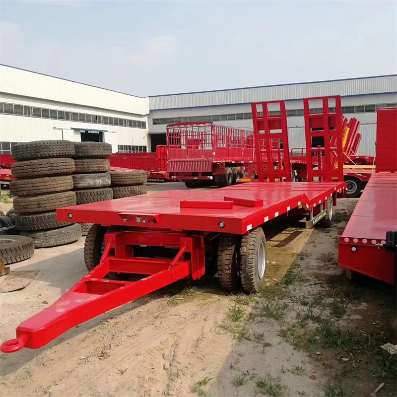 Sell heavy utility flatbed trailer factory full flat trailer