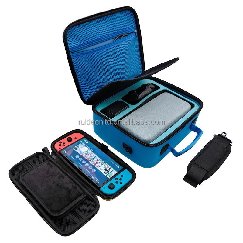 EVA Protective Video Game Pouch Carrying Case Carrying Bag for Nintendo Switch Game Card Case