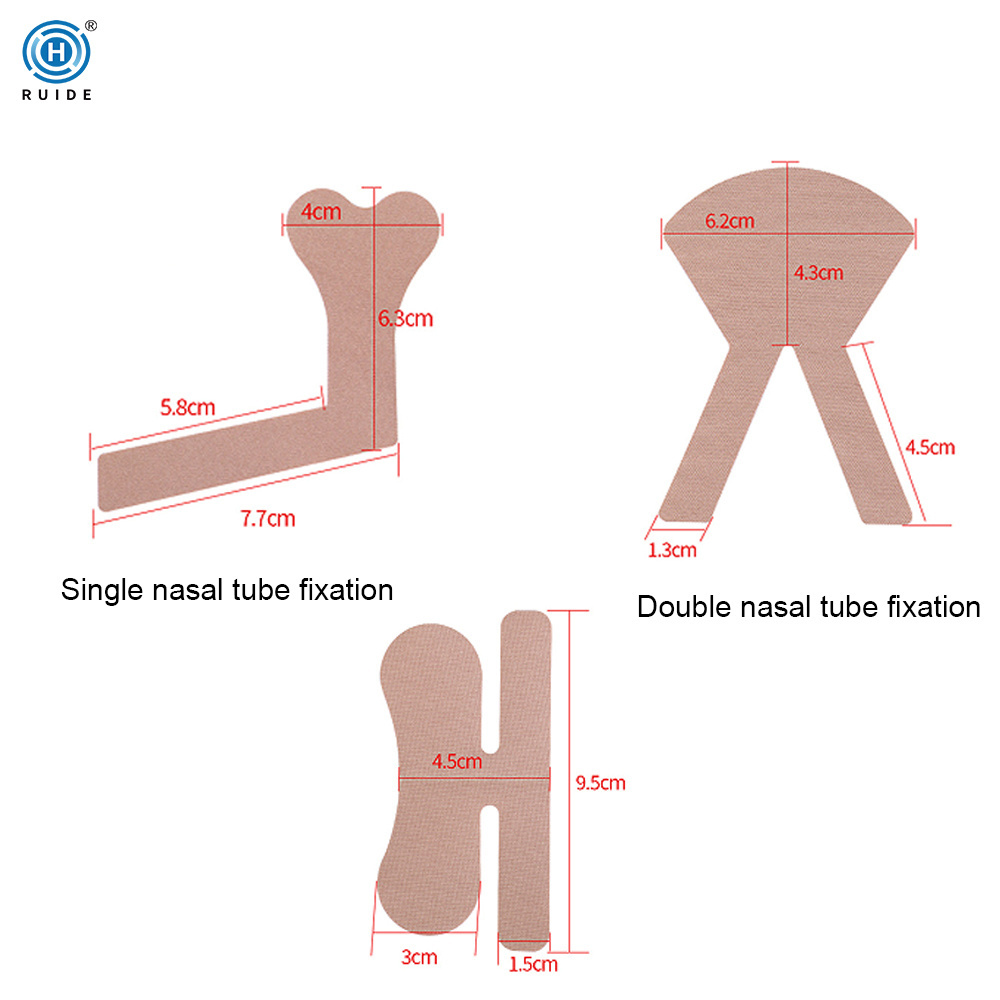 Sterile Nasal Tube Fixation Device for Disposable Nasal Feeding/ Oxygen Tube PICC Catheter Fixing Tape