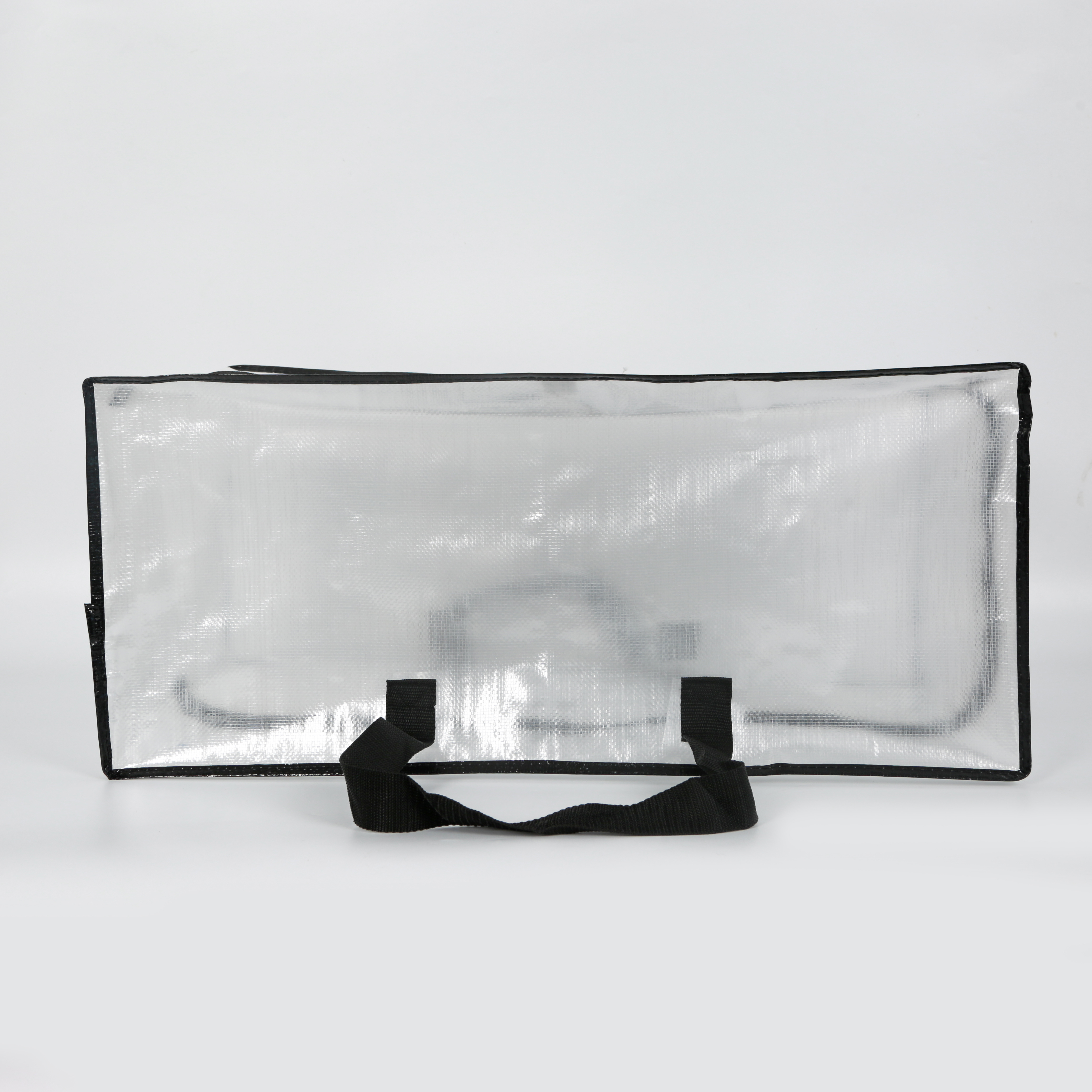 Factory supply foldable pp woven storage bags heavy duty extra large transparent pp woven moving bag