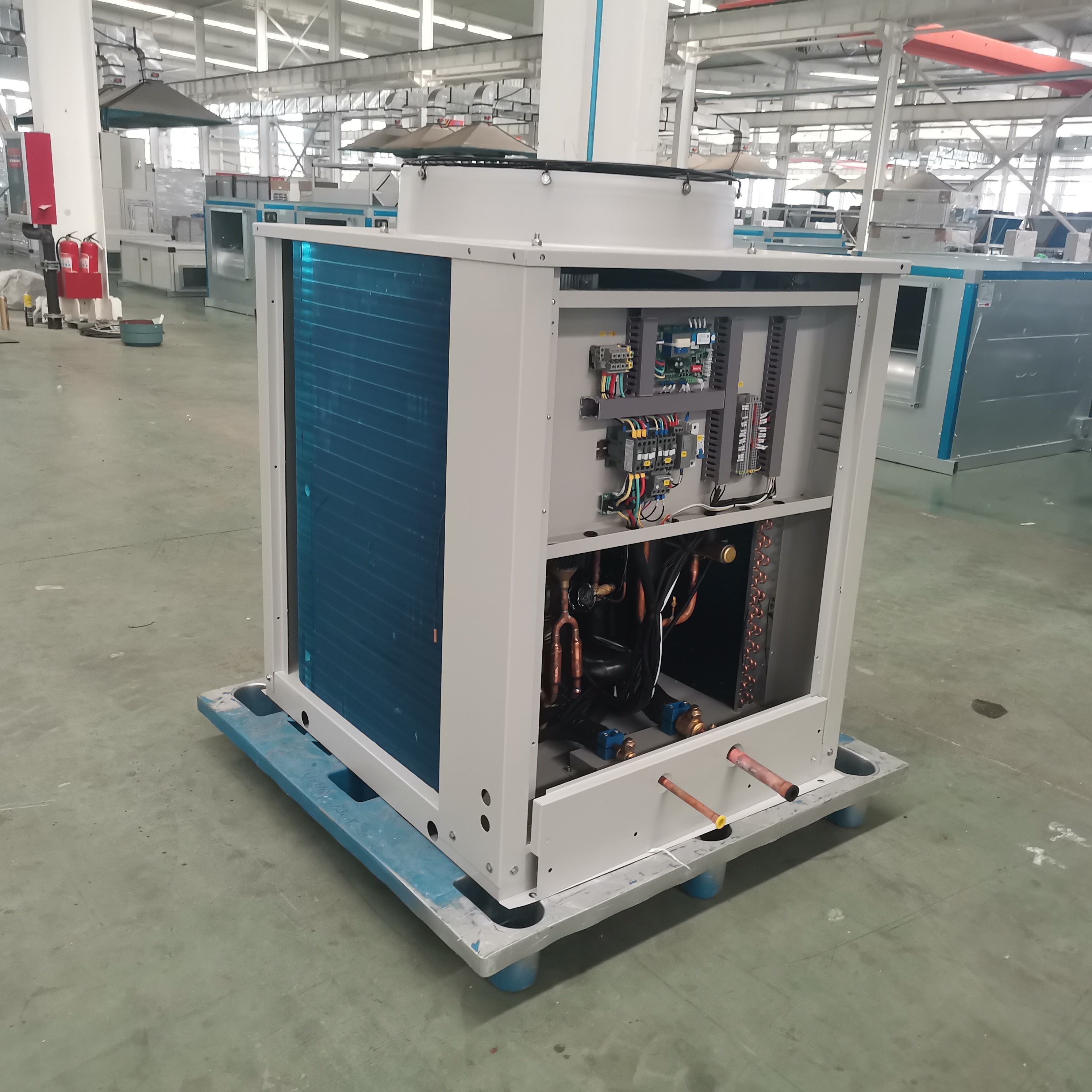 Air Cooled Cabinet Air Conditioner Dehumidifier Ahu Air Handling Unit