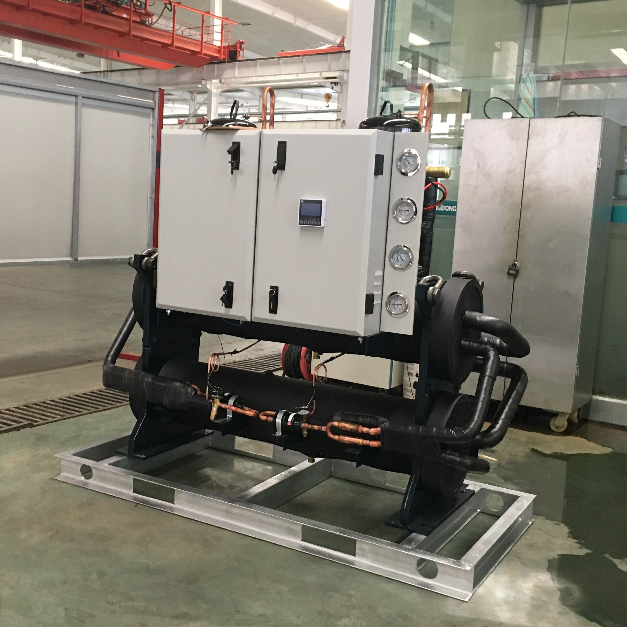 Industrial Water Chiller 70kw-240kw High efficiency Cooling System Scroll Water Cooled Central Air Conditioner Water Chiller