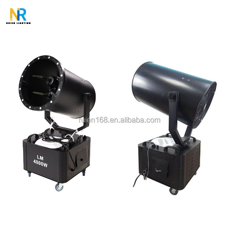 3500W Snow Machine Outdoor Moving Head 360 Degree Artificial Snow Machine Simulation Snow Machine