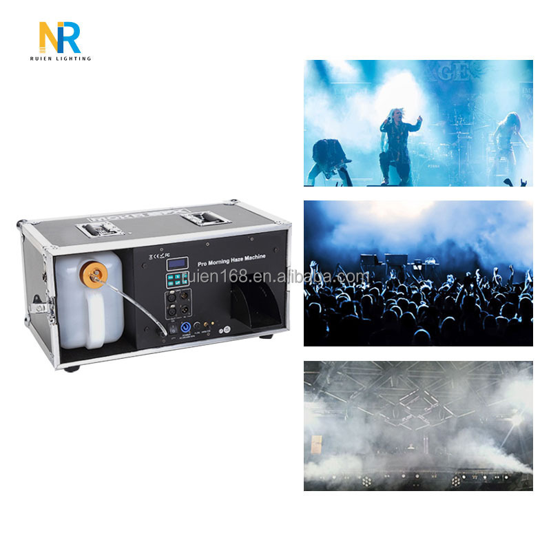 Mist Hazer 2000W Water-Based Morning Haze Machine For DJ Club Bar Disco