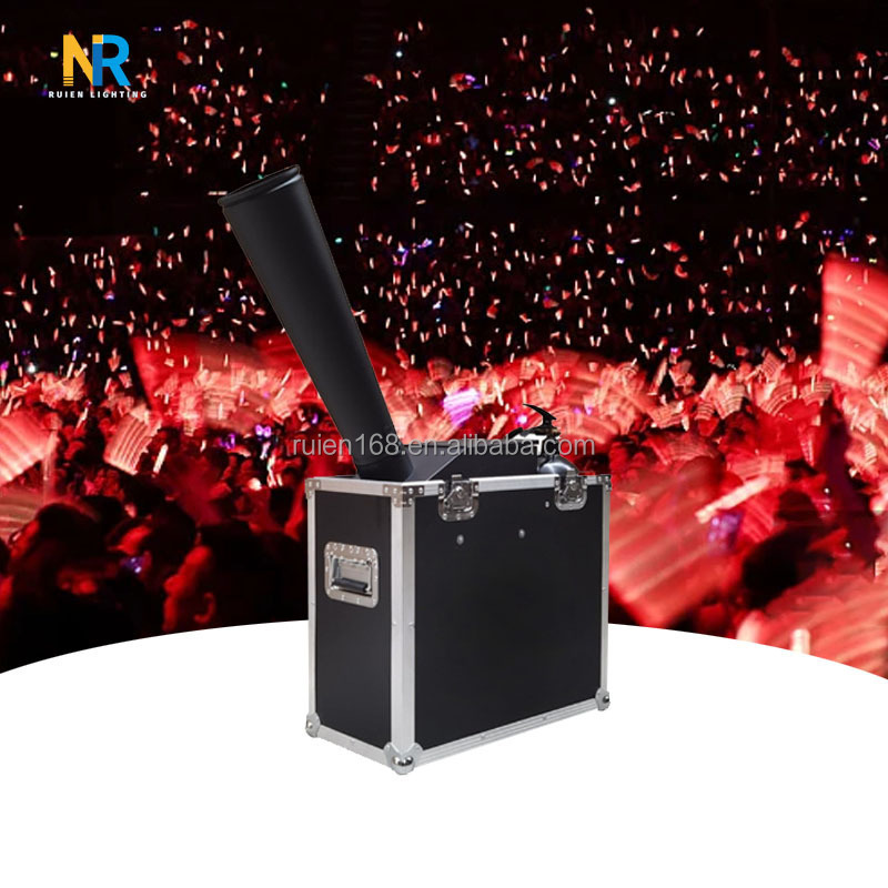 Stage Effect Confetti Shooter Blaster Machine co2 confetti machine Rainbow Cannon Machine