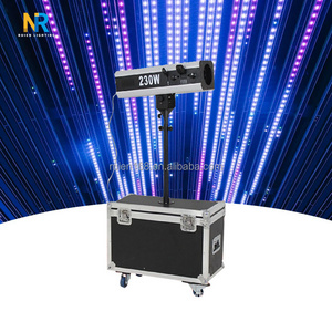 230W 7R Customized Pattern Led Focus Spot Light Concert Spot Light  Flight Case High Power Beam Follow Spotlight