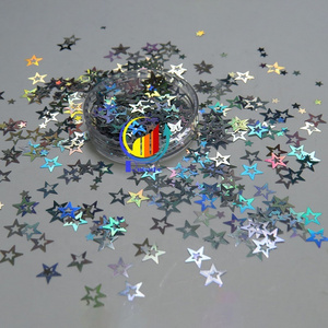 Wholesale Bulk High sparkle Star Shaped Glitter for Tumbler Nail Art Sequins Festival Decoration