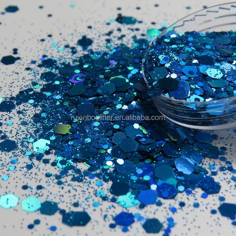 Wholesale Eco-friendly pretty Glitter Holographic   Glitter for Home Decoration