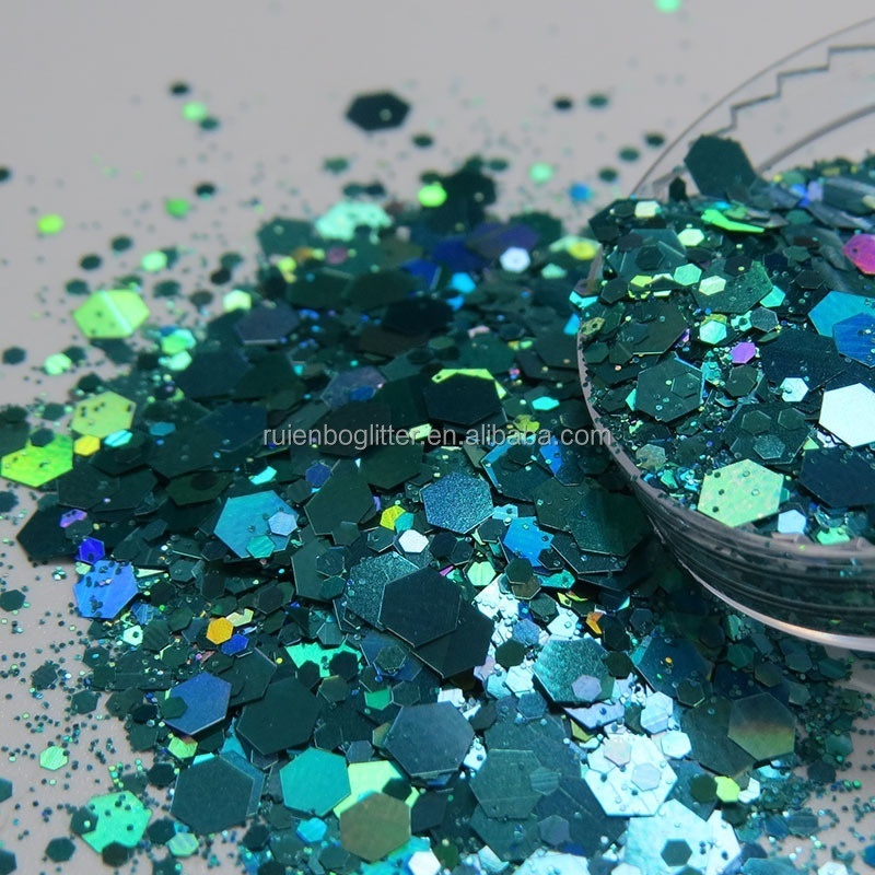 Wholesale Eco-friendly pretty Glitter Holographic   Glitter for Home Decoration