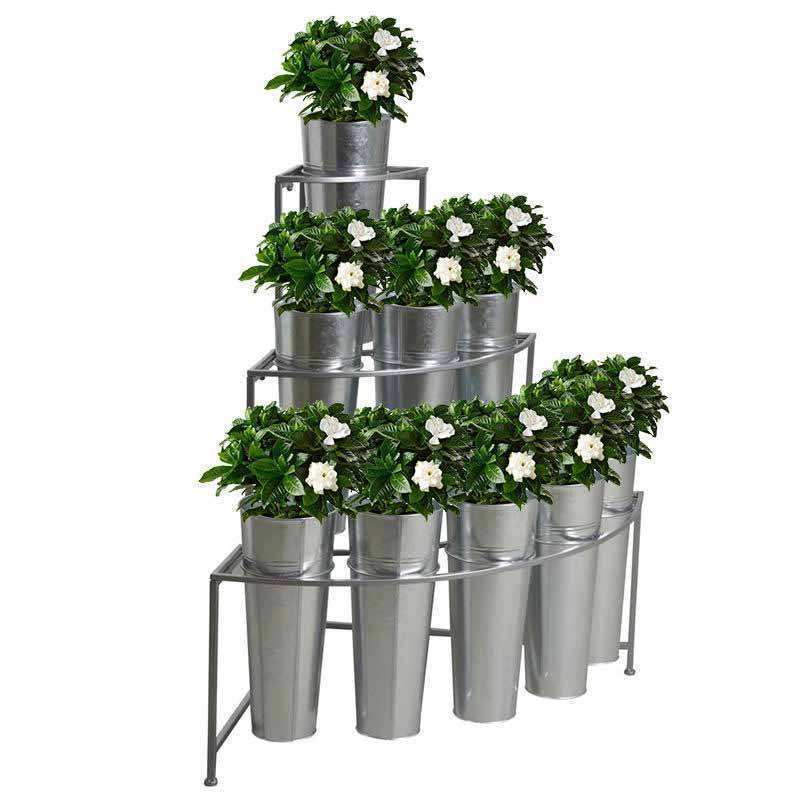 Florist display stand Competitive price plant hanger metal stand flower centerpiece stand