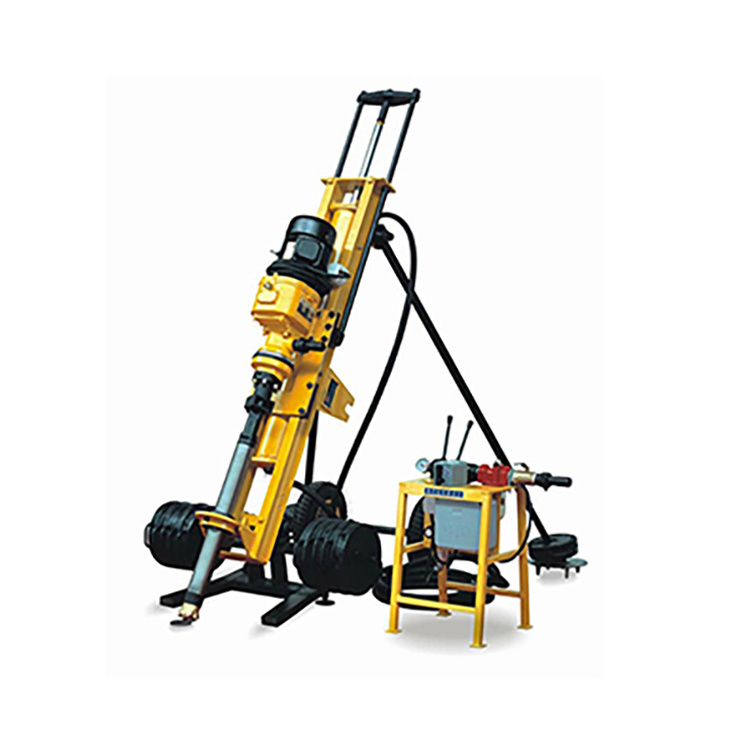 HQD100 small electric borehole land rock geotechnical drill rigs 20m