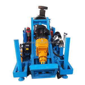 30m Depth 50-150mm small  mine Crawler Blast Hole Drilling Rig Pneumatic Drilling Rig for Rock