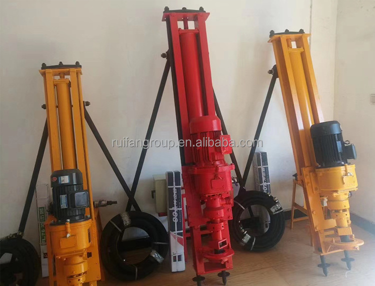 Rock and Soil Drilling Rig Machine used portable water well mine drilling rigs for sale