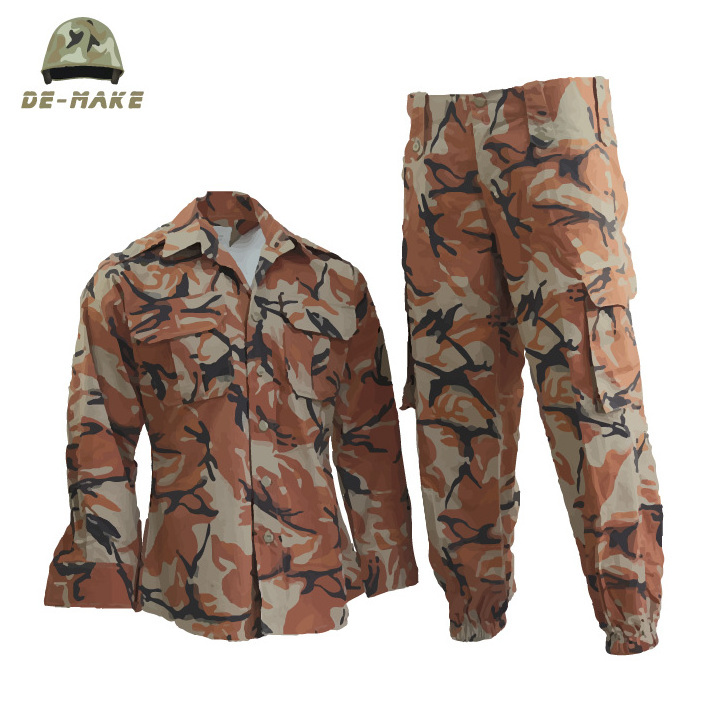 Wholesale custom Oman camouflage BDU Uniforms Outdoor Training Clothes