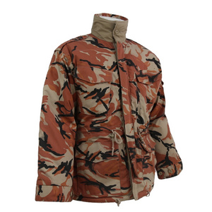 2024 Best Seller M65 Tactical Oman Woodland Camouflage Uniform Security Dress TC 65/35 Rip-Stop  Uniform