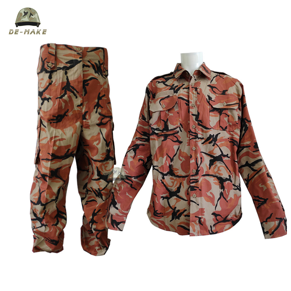 Tactical camouflage uniform 65% Polyester 35% Cotton waterproof tactical clothing Oman uniform