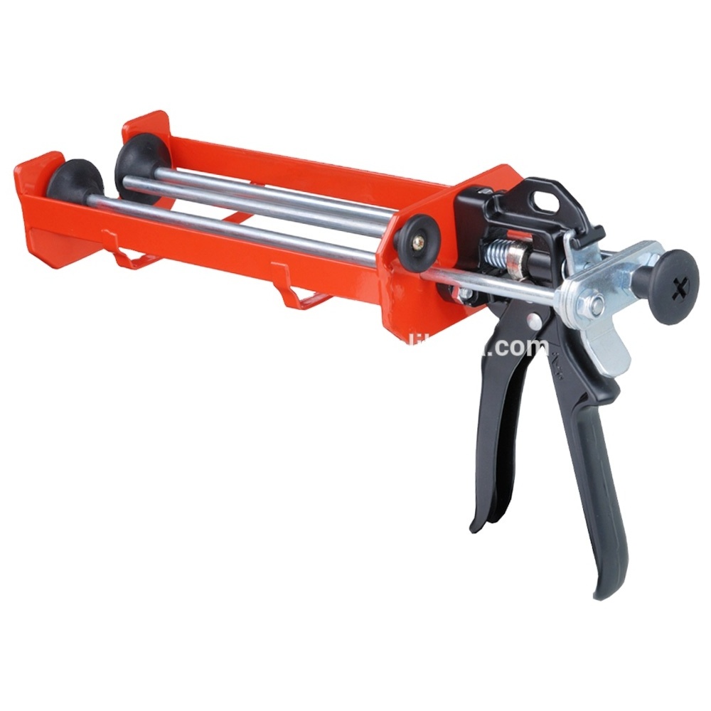 300*300ml Dual Component Mixing Epoxy Gun,  1:1 or 2:1 Mix Ratio, Force 2000N, Thrust Ratio 16:1