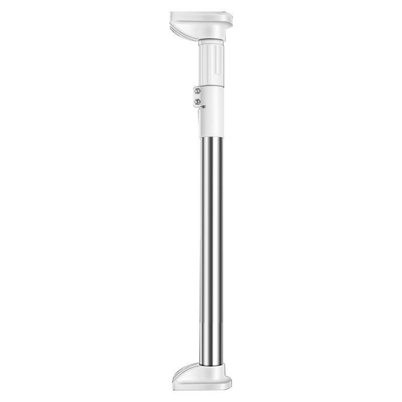 Telescopic Shower Curtain Rod Punching-free Super-long Balcony Clothes Hanging Rod Wardrobe Strut Bathroom Shelf