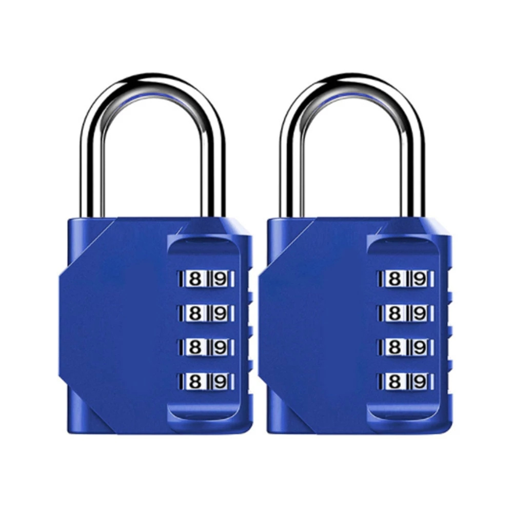 Combination Lock 4 Digit Outdoor Waterproof Padlock for School Gym Locker, Sports Locker, Fence/ Luggage Lock