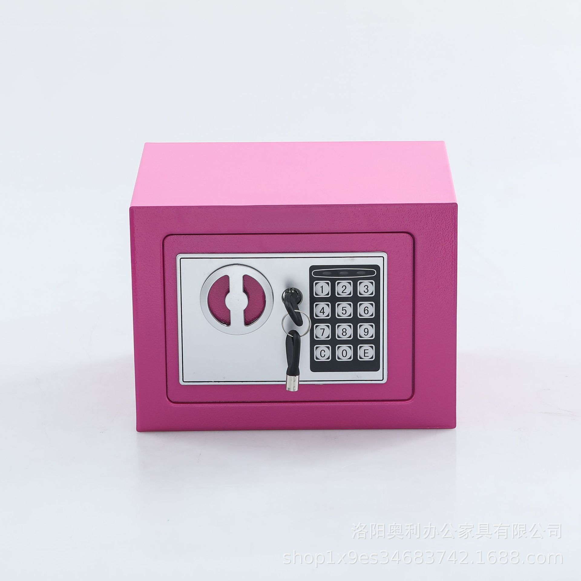 OEM Factory Metal Digital Lock Electronic Security Safes Secret Mini Book With Key & Password Safe Box