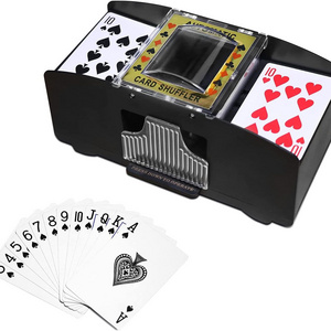 2 Deck Card Shuffler Electronic Dealer Poker Card Shuffler Automatic Card Shuffler