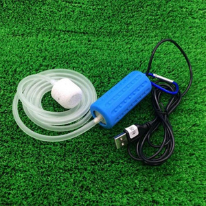 Portable Mini USB Aquarium Fish Tank Oxygen Air Pump Mute Energy Saving Supplies Aquatic Terrarium Fish Tank Accessories