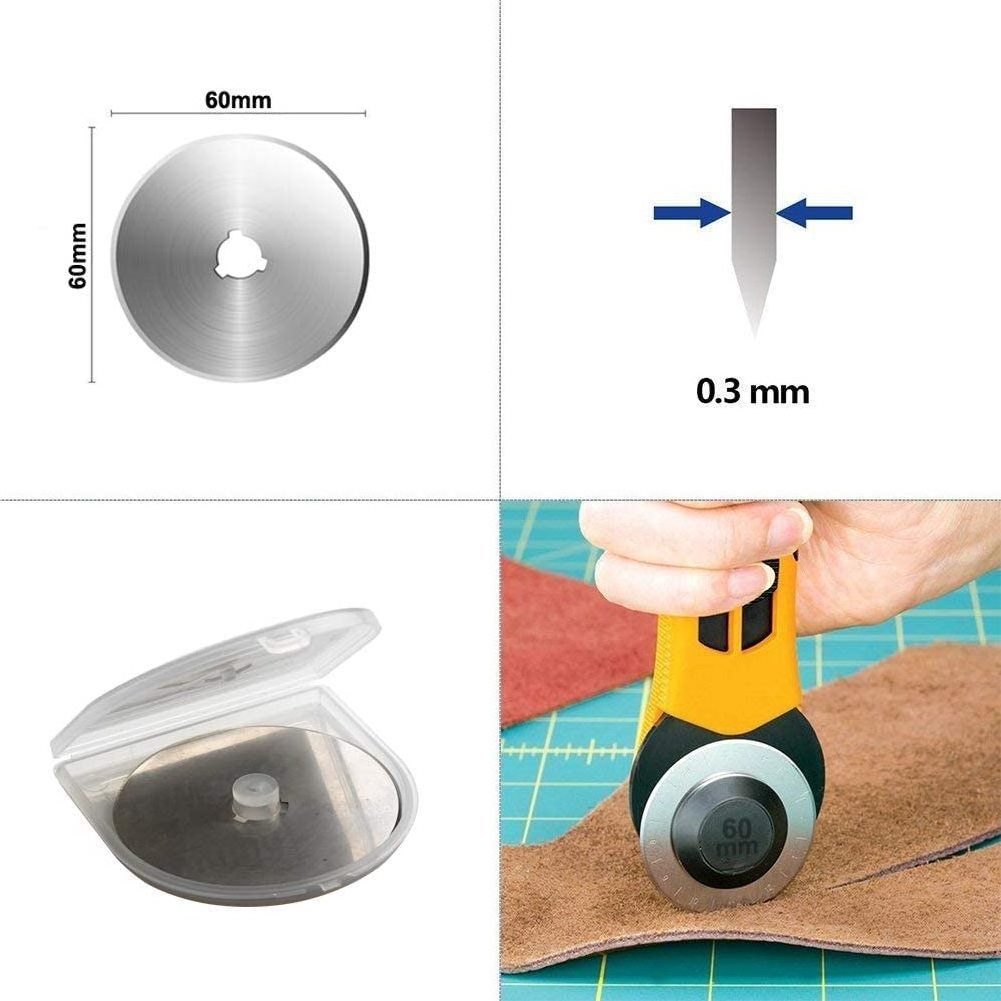 45*45*0.4MM SKS-7 SK5 18mm 28mm 45mm 60mm Rotary Cutter Blades