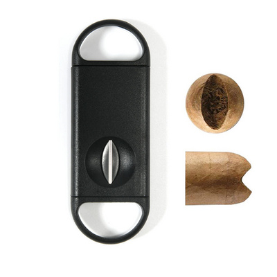 Cigar Cutter Sharp Stainless Steel Guillotine Pocket V-Cut Clipper Cigar Accessories Scissors Cigar Kit Cool Gadgets