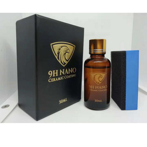 9H Nano Hardness AUTO Ceramics Coat KIT, Nano Car Liquid Ceramic Coating kit Super Hydrophobic Glass Coating Polish-30ML