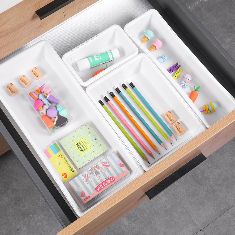 NEW Hot Selling Expendable Drawer Dividers Kitchen Organizer Adjustable Box for Kitchen Dresser Bedroom Baby Drawer