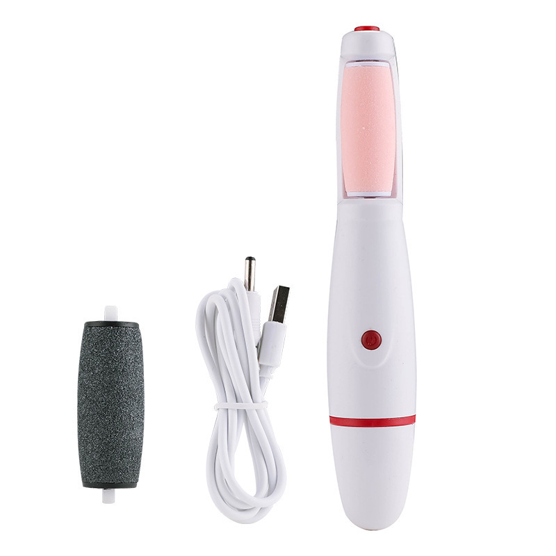 Battery & USB Electric Foot File Callus Remover Pedicure Machine Apparatus for Heels Grinding Device Foot Corns Remove Roller