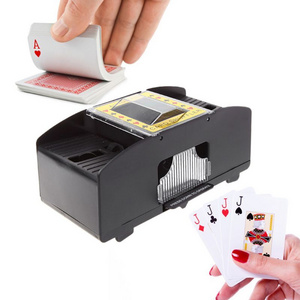 Battery Operated Automatic Card Shuffler 2 Deck Card Shuffler for Home Card Games, Poker, Rummy, Blackjack