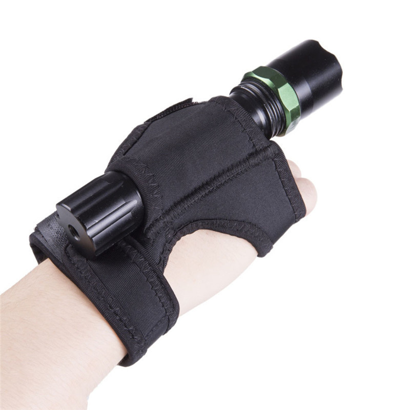 Diving Flashlight Glove Hands-Free Flashlight Holder Universal Adjustable Wrist Strap Scuba Dive Lights Accessories