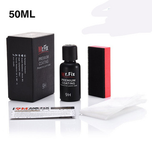 Original Manufacturer Newest high quality Mr Fix 9H Nano Ceramic Car Coating Liquid Glass Coating 30ml 50ml Kits