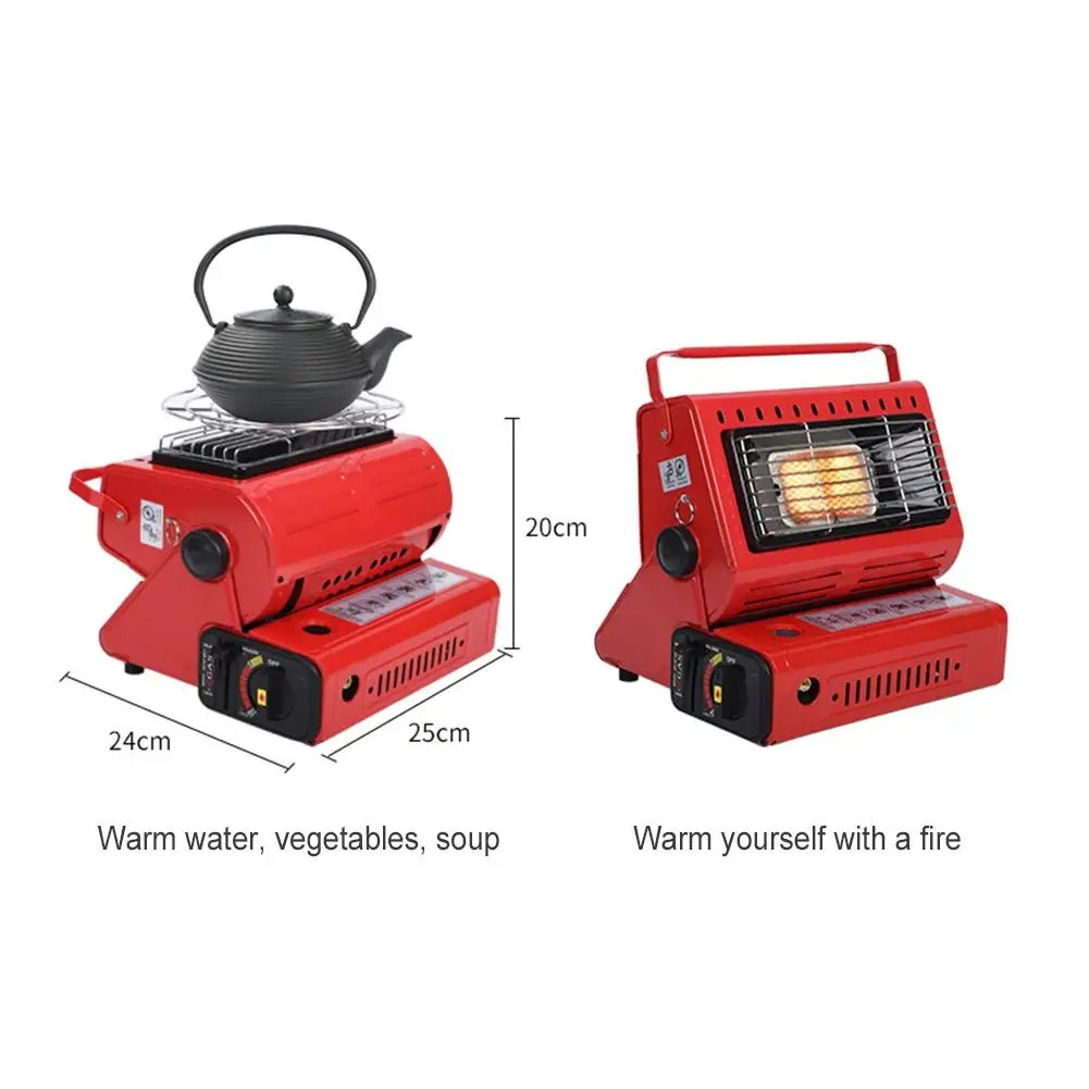 Outdoor heating furnace Dual purpose hiking portable camping gas stove mini tent Space heater stoves