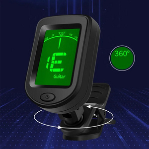 Hotsale LCD Digital Guitar Accessories Clip On Guitar Tuner For Guitar Bass Violin Ukulele